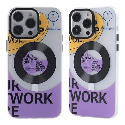 NEWFACE iPhone 13 Pro Max Uyumlu Apollo Magneticsafe Desenli Kapak Telefon Kılıfı Çok Renkli