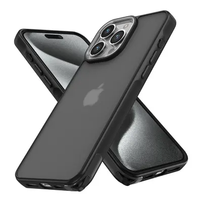 NEWFACE iPhone 15 Pro Max Uyumlu Elegant Kapak Telefon Kılıfı Siyah