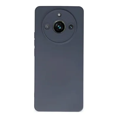 NEWFACE Realme 11 Pro Uyumlu Nano İçi Kadife Silikon Telefon Kılıfı Gri