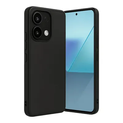 NEWFACE Xiaomi Redmi Note 13 Pro 4G Uyumlu Aras Deri Kapak Telefon Kılıfı Siyah