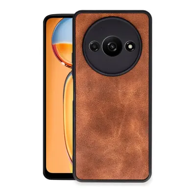 NEWFACE Xiaomi Redmi A3 4G Uyumlu Aras Deri Kapak Telefon Kılıfı Taba