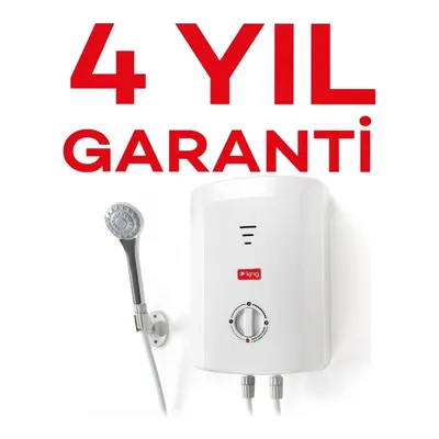 KING Ekvator K-7008 Şofben Beyaz