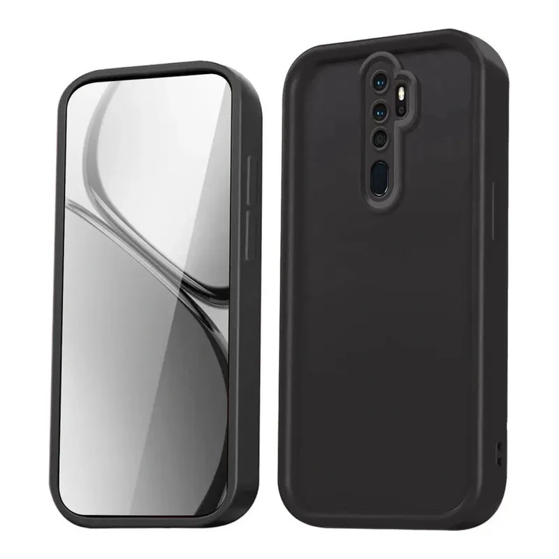 NEWFACE Xiaomi Redmi Note 8 Pro Uyumlu Viera Silikon Telefon Kılıfı Siyah, görsel 1