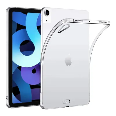 NEWFACE Şeffaf Silikon Apple iPad Air 5 (2022) Uyumlu Tablet Kılıfı Şeffaf