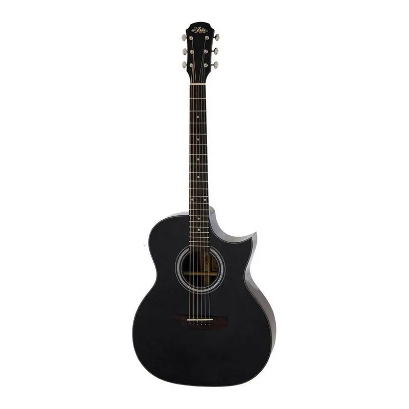 ARIA 201CEBK Elektro Akustik Gitar Cutaway, görsel 1