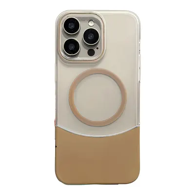 NEWFACE iPhone 16 Pro Uyumlu Velar Magsafe Kapak Telefon Kılıfı Çöl Titanyum