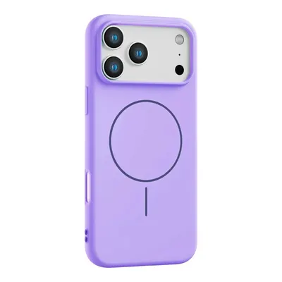 NEWFACE iPhone 17 Pro Uyumlu Jully Magsafe Kapak Telefon Kılıfı Lila