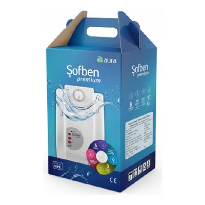 AURA Premium Elektrikli 105PR Banyo Şofben Beyaz