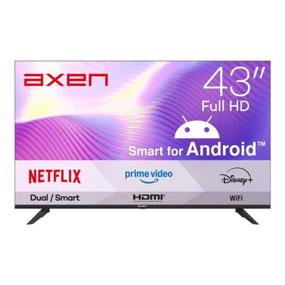 AXEN AX43FMLN-A14S Uydu Alıcılı Android Smart 43 inç 110 cm Full-HD+ LED TV
