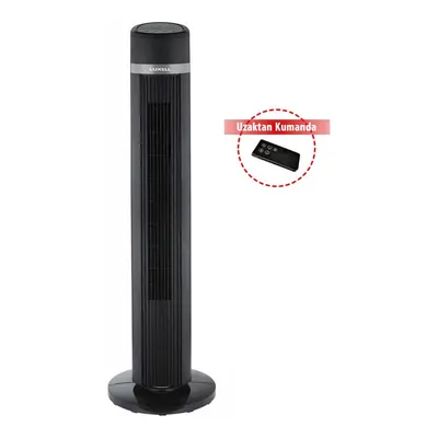 LUXELL LXF-260 B Uzaktan Kumandalı Kule Tipi Vantilatör Siyah