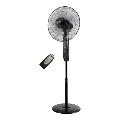 MIRKRAFT FS-K40BR 16'' DC Motor 5 Kanatlı Uzaktan Kumandalı Ayaklı Vantilatör Siyah