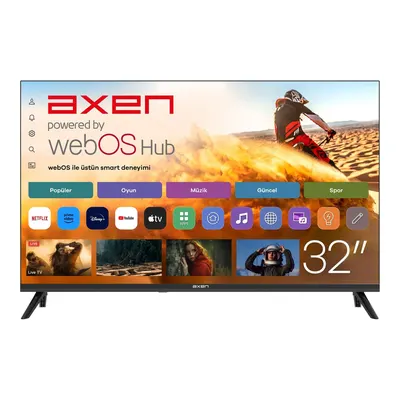 AXEN AX32HMLN-W02S HDR Milan Uydu Alıcılı WebOS Smart 32 inç 80 cm HD-ready LED TV