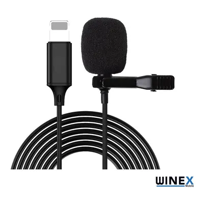 WINEX iPhone Lightning Port HD Yaka Mikrofonu