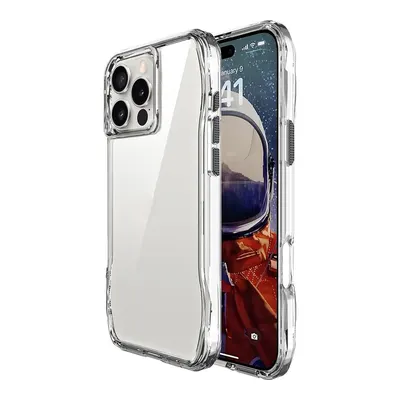 LOPARD iPhone 16 Pro Uyumlu Airbagli Şeffaf İncek Kapak Telefon Kılıfı Çok Renkli