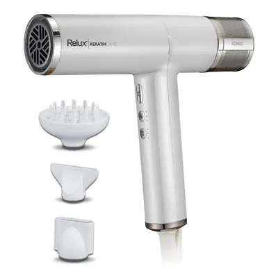 RELUX RHD9190W Keratin Care BLDC Motor 1900 W Saç Kurutma Makinesi Beyaz