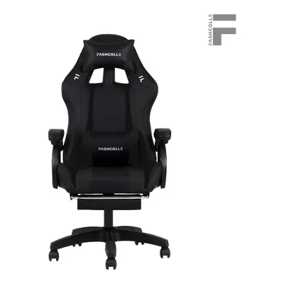 FASHCOLLE Dynamic Black Masajlı Oyuncu Koltuğu Siyah