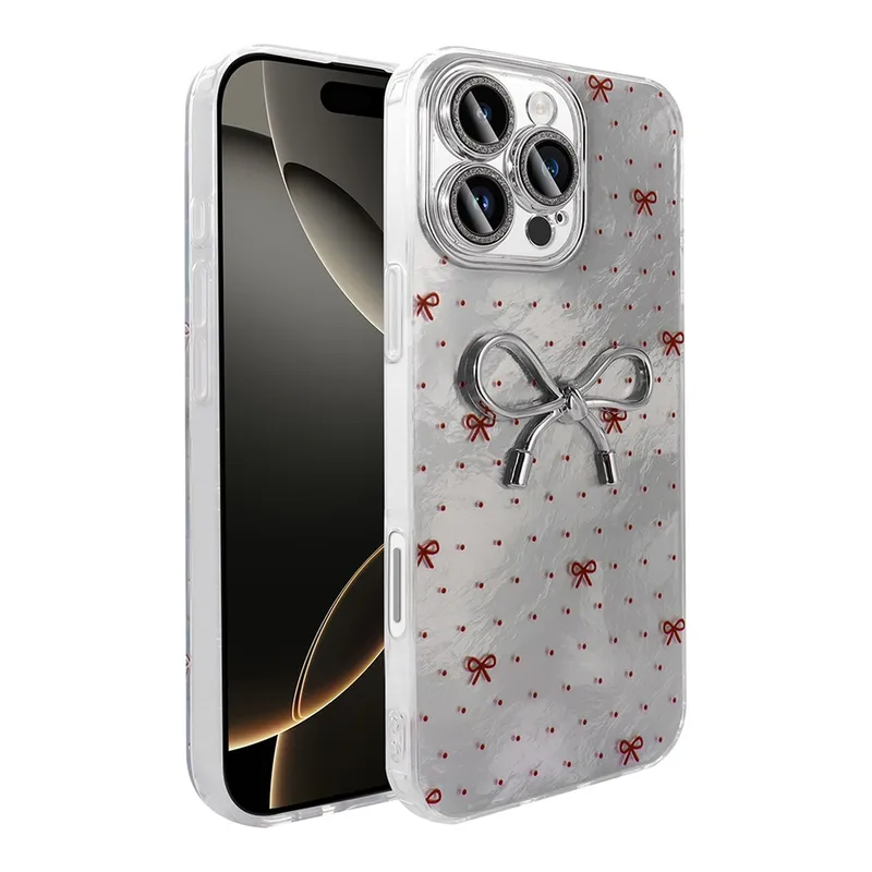 LOPARD iPhone 16 Pro Uyumlu Kamera Korumalı Figürlü Ponti Silikon Kapak Telefon Kılıfı Açık Mavi, görsel 1