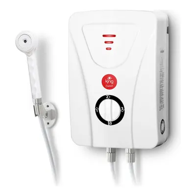 KING Erman K7101 Elektrikli Şofben Beyaz