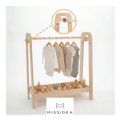 MISSIDEA Nomi Montessori Askılık ve Düzenleyici