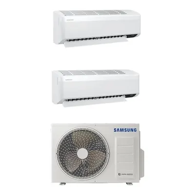 SAMSUNG Wind Free Multi 1+2 Sistem AJ050TXJ2KH/EA İç 5.2 kW Dış Ünite A+++ Enerji Sınıfı 7 BTU/h Klima Beyaz