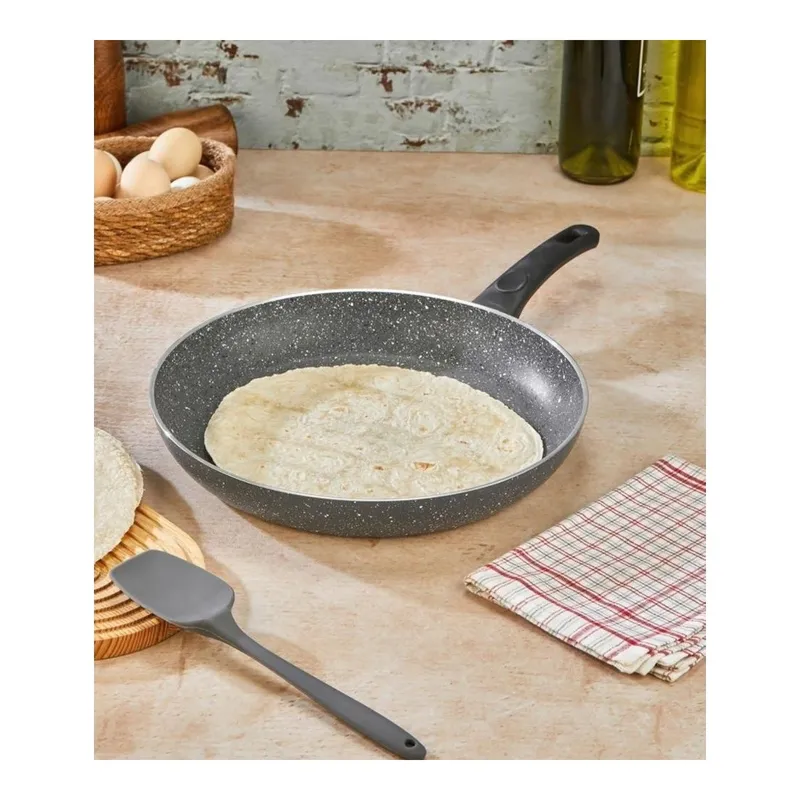 EDA Zetra Granit 28 cm ZK-016 Tava Siyah, görsel 1