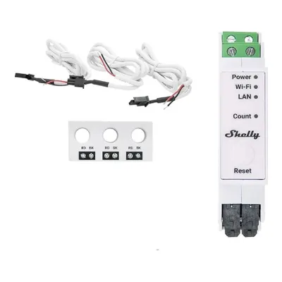 SHELLY Pro 3EM-3CT63 Bluetooth Beyaz
