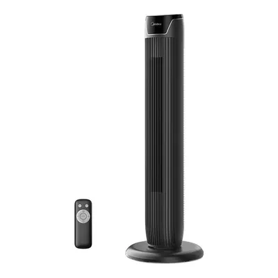 MIDEA 5 Kademeli Kule Tipi Vantilatör Siyah