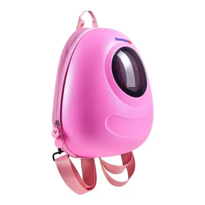 ZAMPAGO Big Eye Led Işıklı Çocuk Sırt Çantası Pembe + 10.000 mAh Powerbank