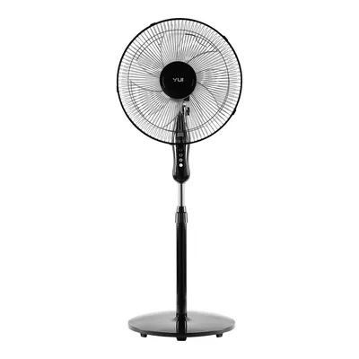 YUI F29 40 W 3 Kademe 5 Pervane Döner Başlık Vantilatör Siyah