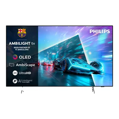 PHILIPS Ambilight TV 55OLED761/12 4K UHD Smart Dolby Vision 55 inç 139 cm 4K UHD SMART TV OLED TV