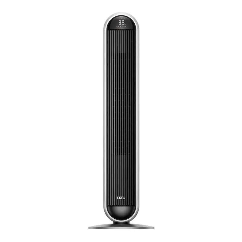 DREO 806S 2'si 1 Arada Akıllı Kule, PTC Seramik, WiFi, Uzaktan Kumandalı 2000 W Isıtıcı ve Vantilatör Gri, görsel 1