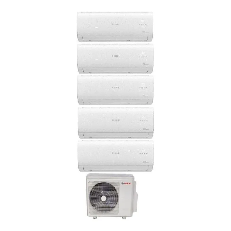 BOSCH Multi Split 42000 Btu 1 Dış + 5 İç Ünite 9000 + 9000 + 9000 + 9000 + 9000 BTU/h İnverter Klima Beyaz, görsel 1