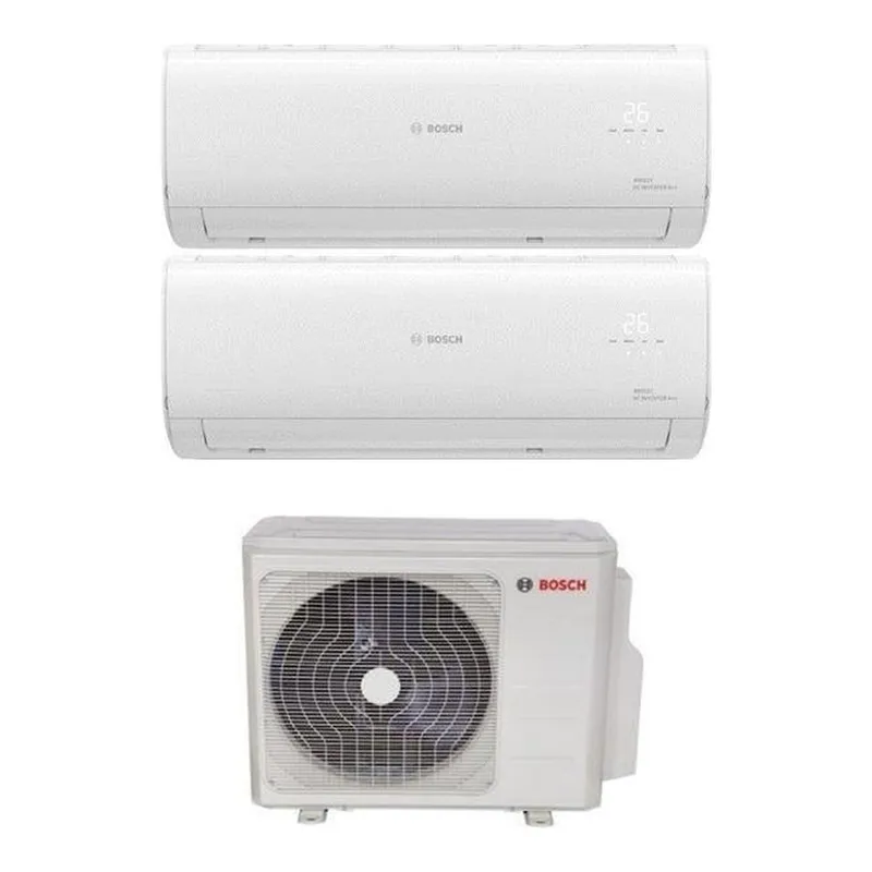 BOSCH Multi Split İnverter Klima 21000 Btu 1 Dış + 2 İç Ünite 12000 + 12000 Btu A++ Enerji Sınıfı 12000 BTU/h Multi klima Beyaz, görsel 1