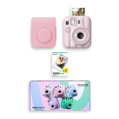 FUJIFILM Instax Mini 13 Çanta 20'li Film Special Box Fotoğraf Makinesi Pembe