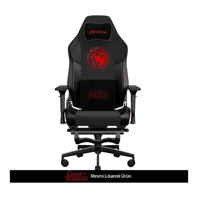 EXVEGA Pandora Pro Game Of Thrones Targaryen House Gaming Koltuğu