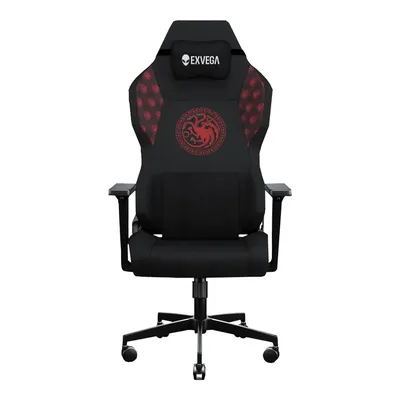 EXVEGA Andromeda Game Of Thrones Targaryen House Lisanslı Oyuncu Koltuğu