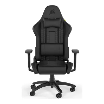 CORSAIR TC100 RELAXED Leatherette Siyah/Siyah Oyuncu Koltuğu