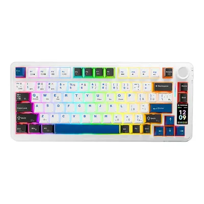 Rampage QUELL PRO Hot Swap Gasket Oil Switch RGB Türkçe Ekranlı Kablosuz Mekanik Klavye
