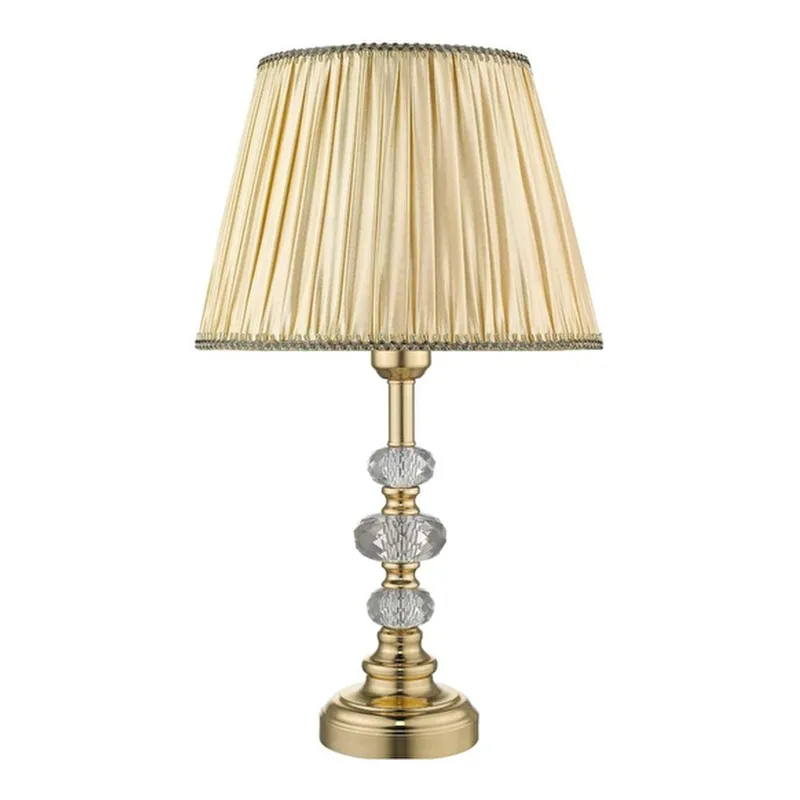 Apliqa Arven Tekli Gold Abajur, görsel 1