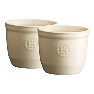 Emile Henry Fırın Kabı Ramekin 2 Li Set No.8 Ekru/clay