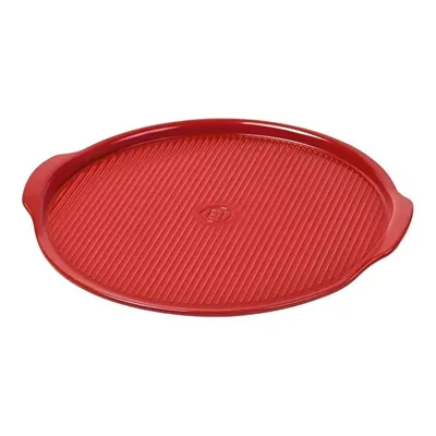 Emile Henry Pizza/fırın Kabı Yuvarlak 40 Cm Kırmızı/burgundy