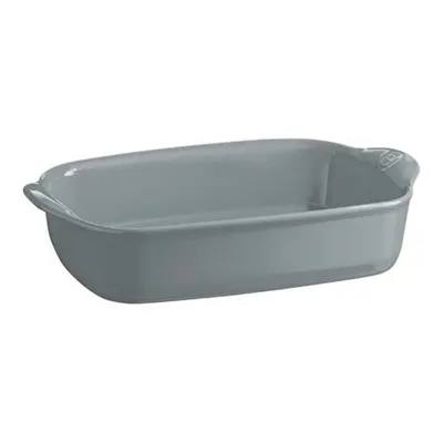 Emile Henry Fırın Kabı Dikdörtgen 30 X 19 Cm - Açık Gri