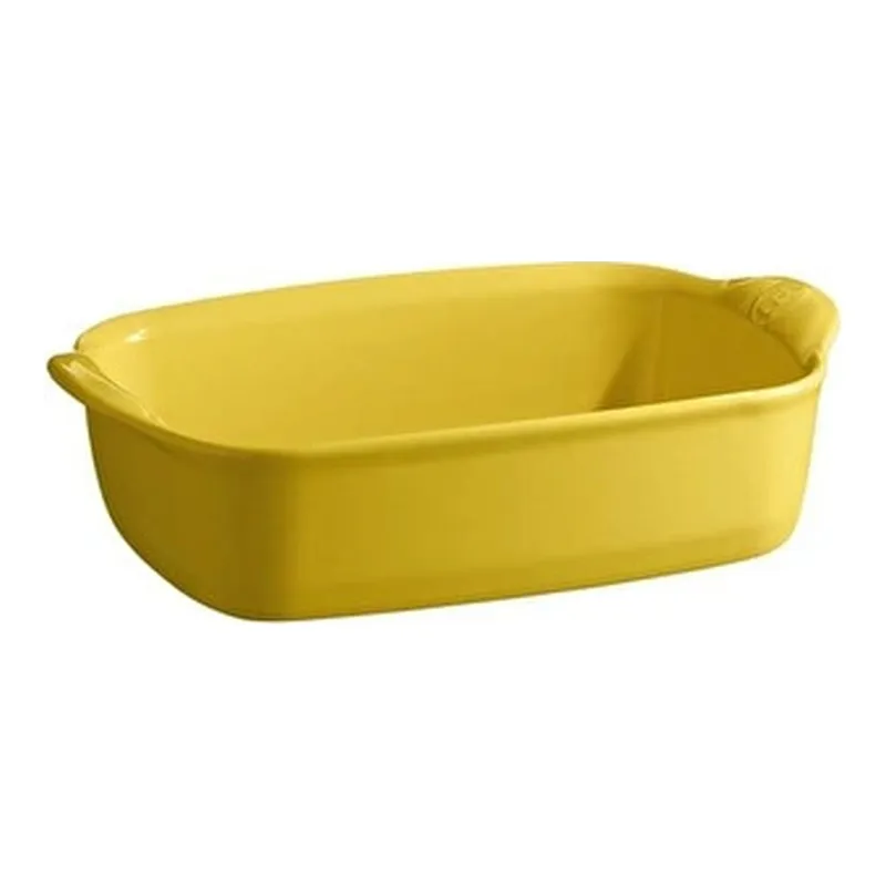 Emile Henry Fırın Kabı Dikdörtgen 22 X 14 Cm Mat Sarı/provence Yellow, görsel 1
