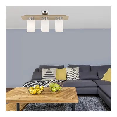 Apliqa Atlas 3 Lü Sıralı Kahve Modern Genç Odası Mutfak- Banyo Mutfak Salon Spot Avize