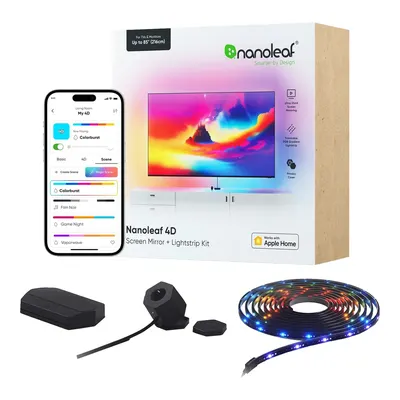 Nanoleaf 4D Akıllı TV Arkası Led Şerit Aydınlatma 5.2m