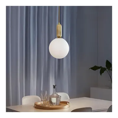 Apliqa Arlo Tekli Eskitme Camlı Sarkıt -led Ampul Dahil Top Avize Modern Koridor Mutfak Salon Sarkıt Avize