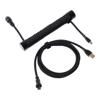 GravaStar Sarmal Aviator USB Type-C Mekanik Klavye Uyumlu Siyah Oyuncu Kablosu 1.85m