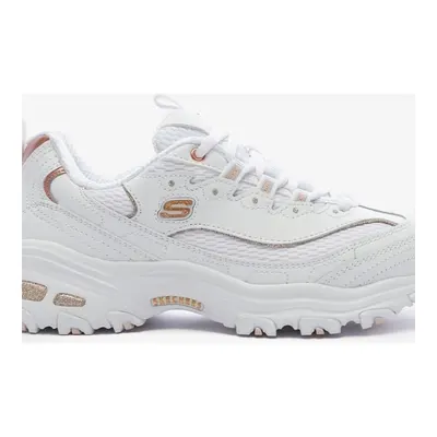 Skechers D'lites Copper Divine Kadın Beyaz Günlük Spor Ayakkabı