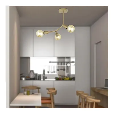 Apliqa Akrobat 3 Lü Modern Genç Odası Mutfak Salon Avize