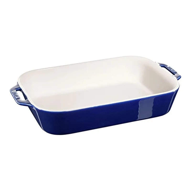 Staub Seramik Fırın Kabı 34 X 24 Cm Lacivert, görsel 1